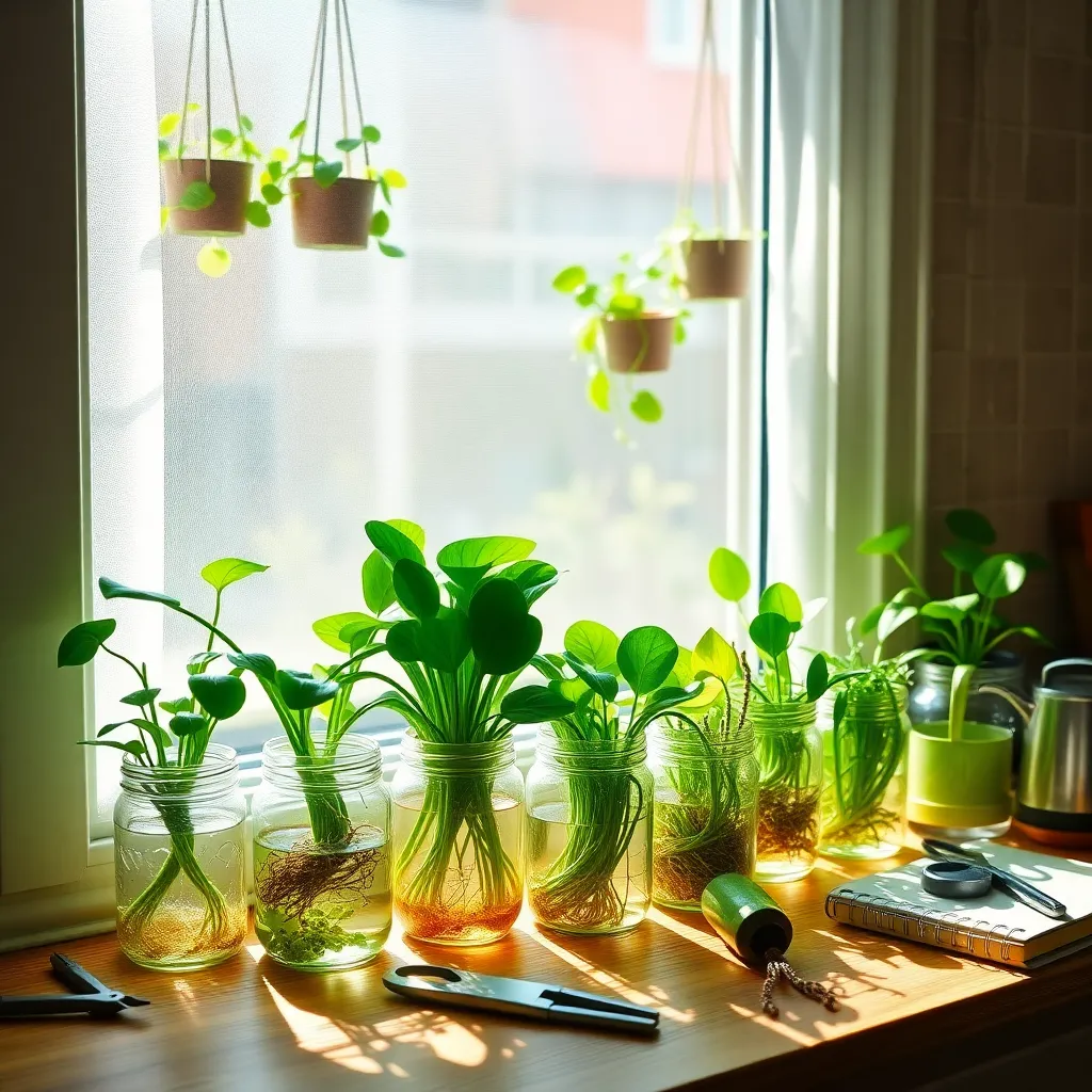 Using Cuttings for New Growth