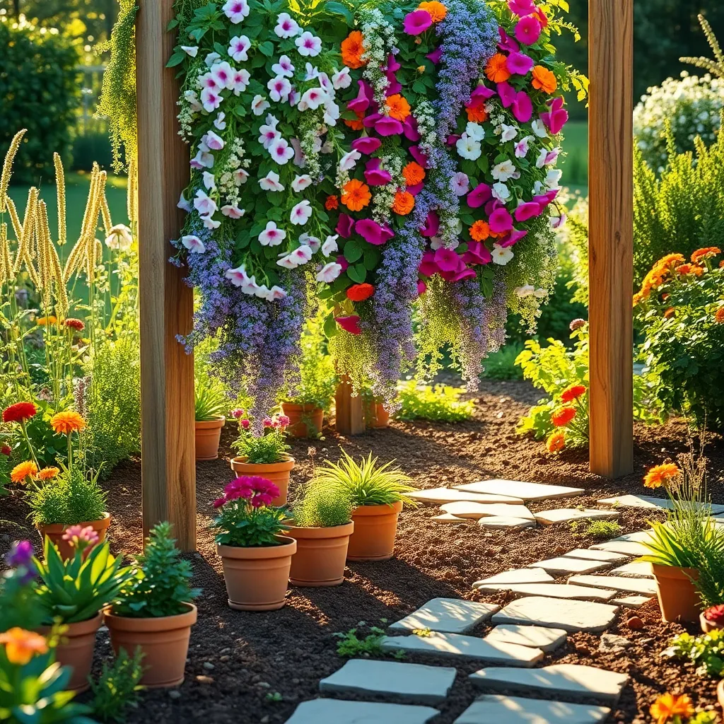 Incorporating Vertical Flower Displays