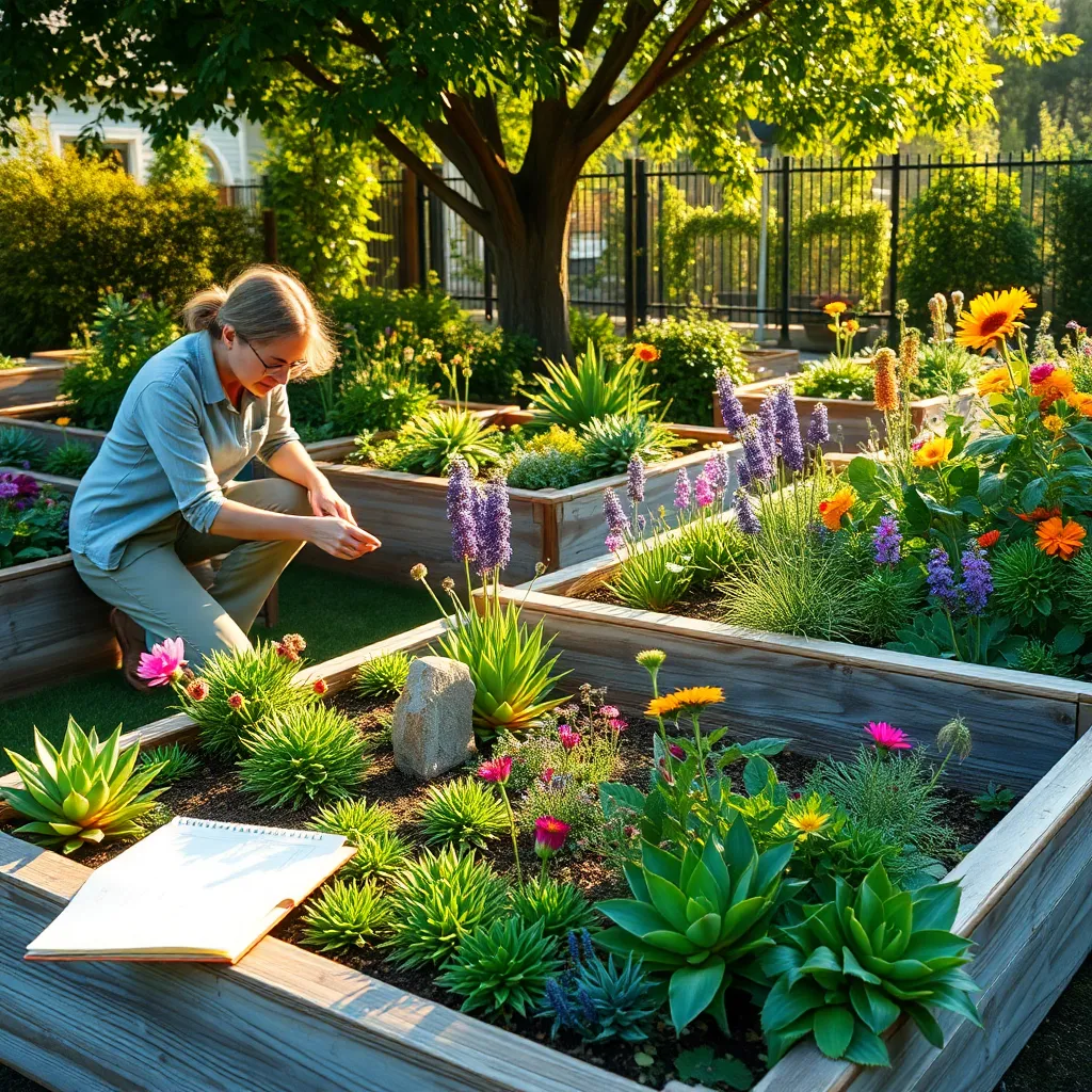 Evaluating and Adjusting Garden Plans