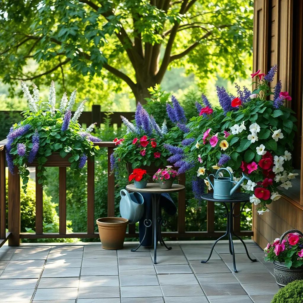 Install Rail Planters for Privacy