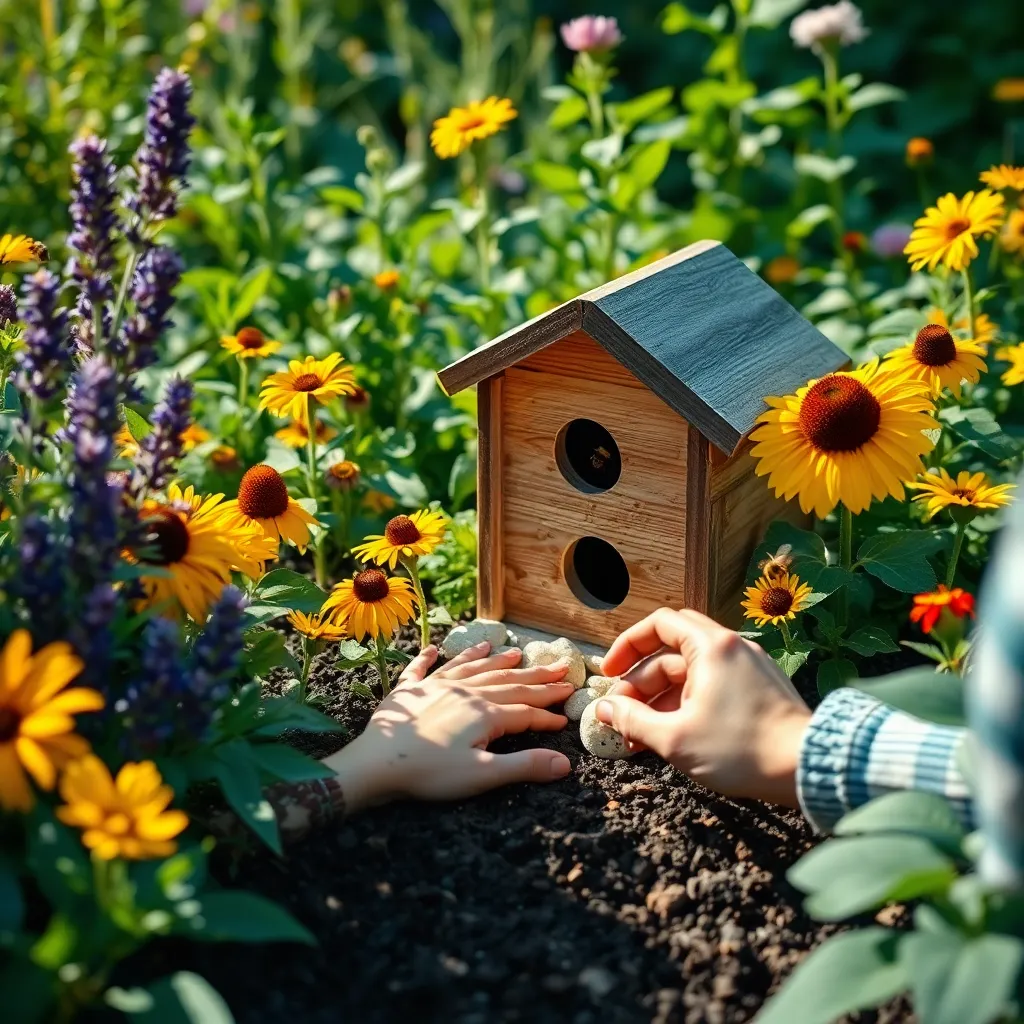 Building Bee-friendly Habitats