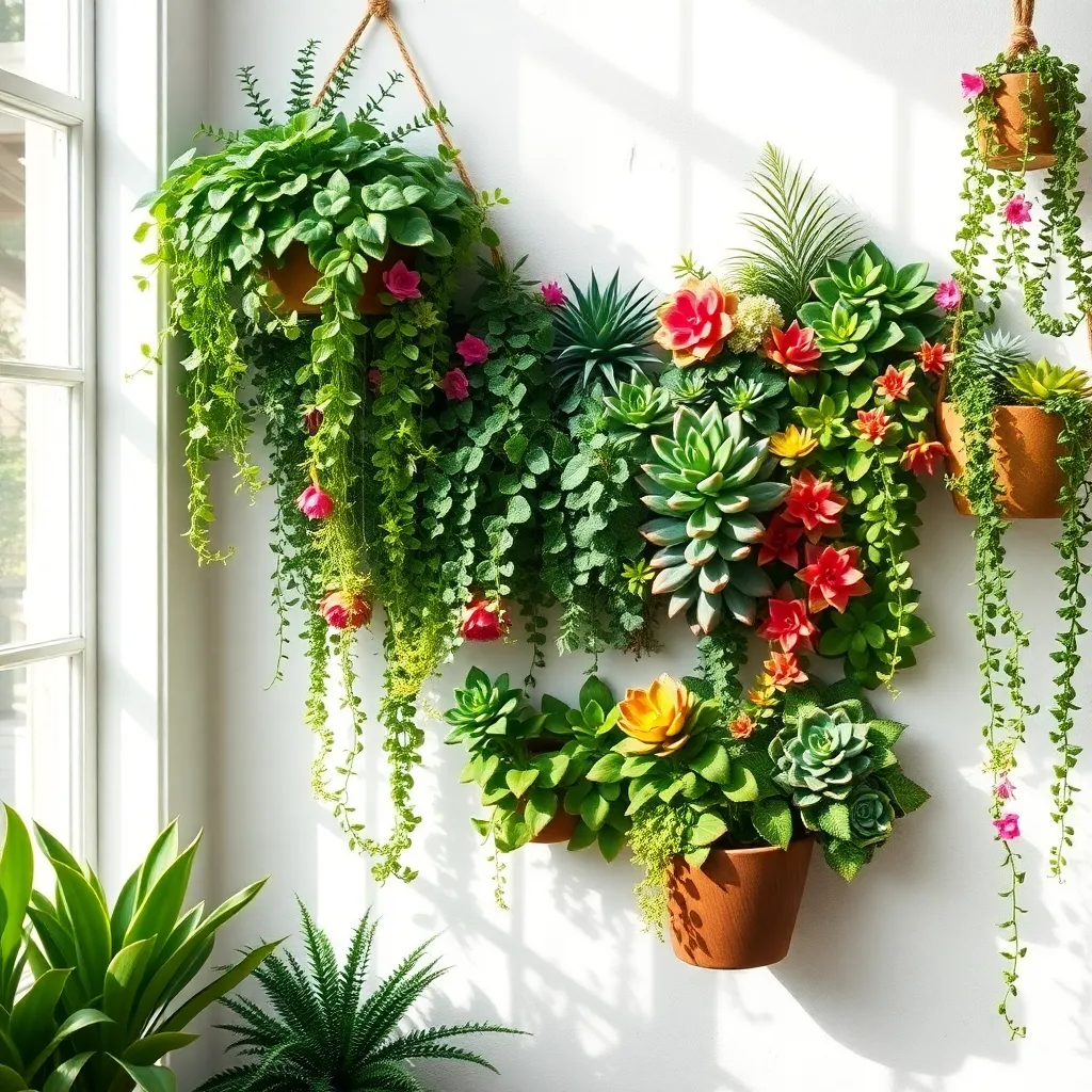 Designing a Vertical Wall Garden