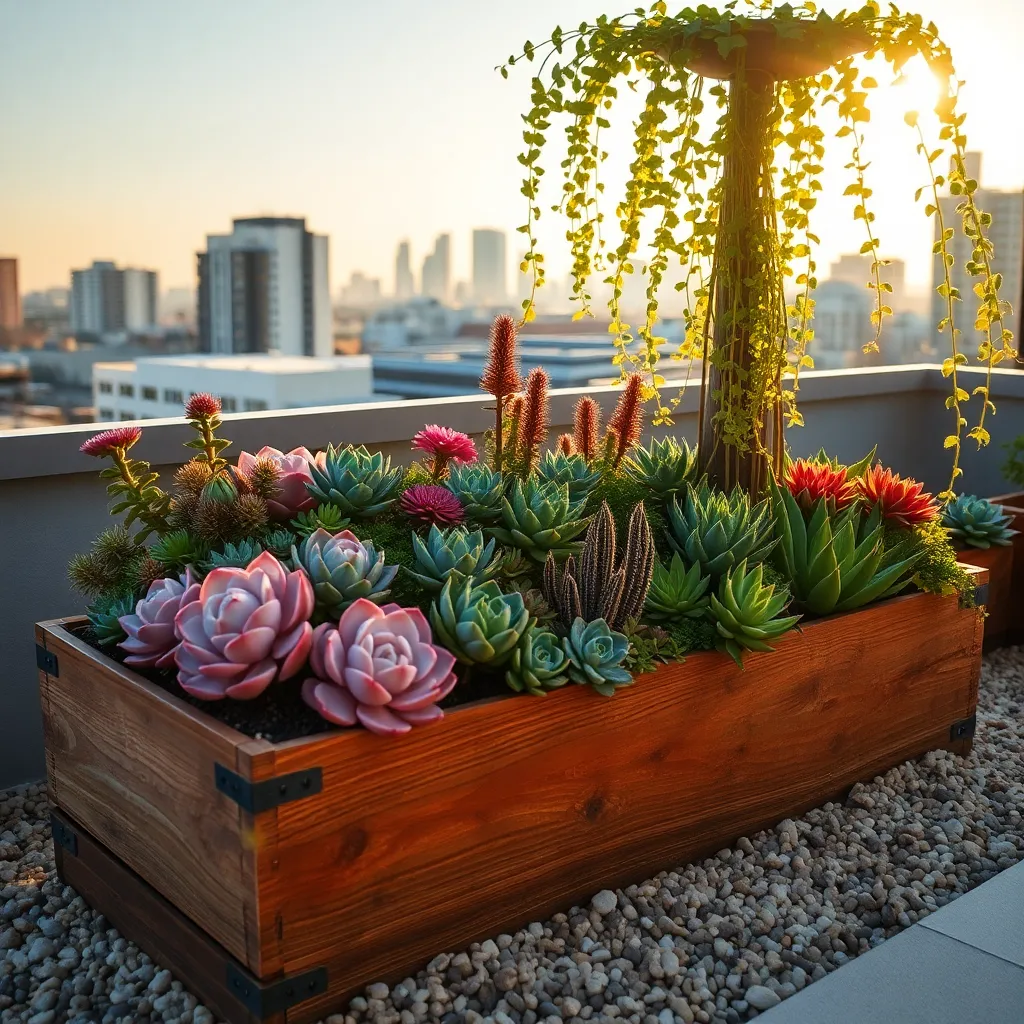 Succulent Arrangements (Drought-Resistant Displays)
