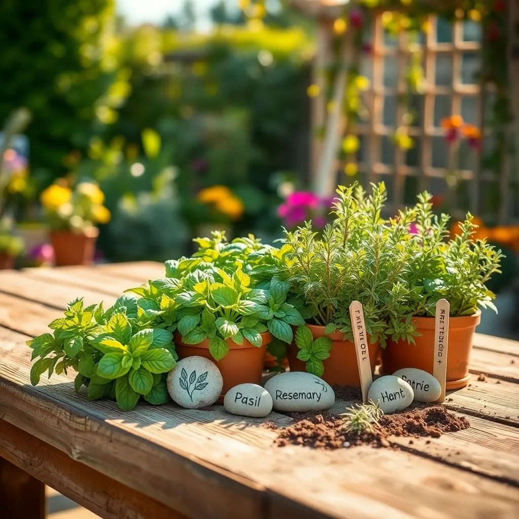 Create DIY Herb Markers