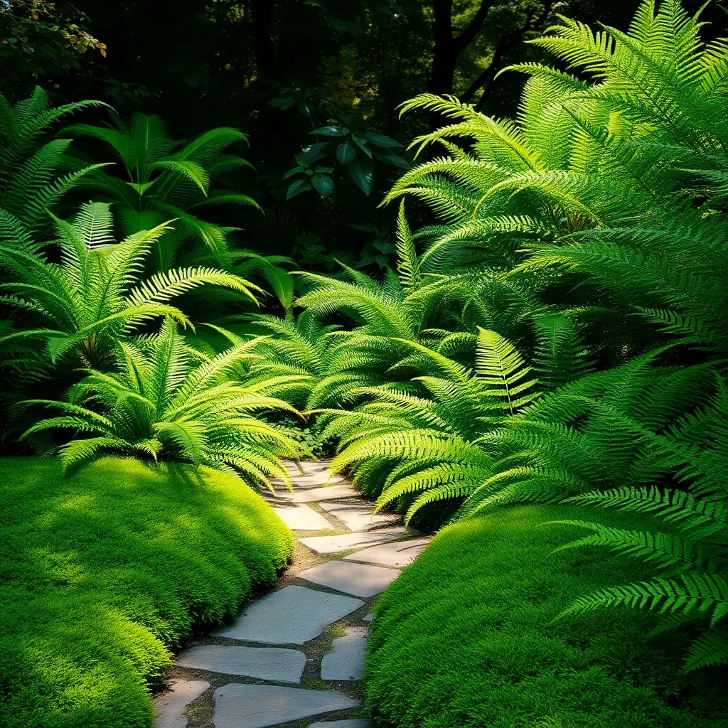 Ferns: Lush Green Foliage