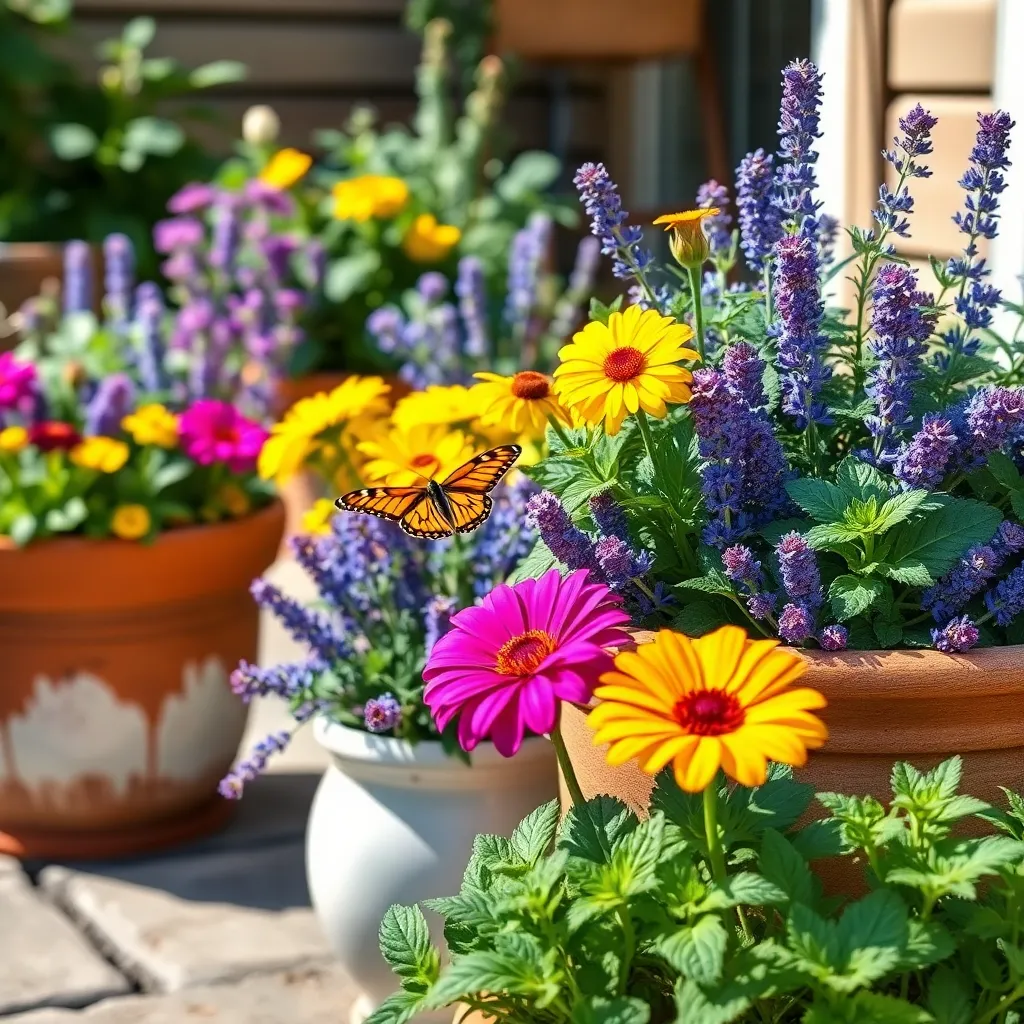 Utilizing Container Gardens
