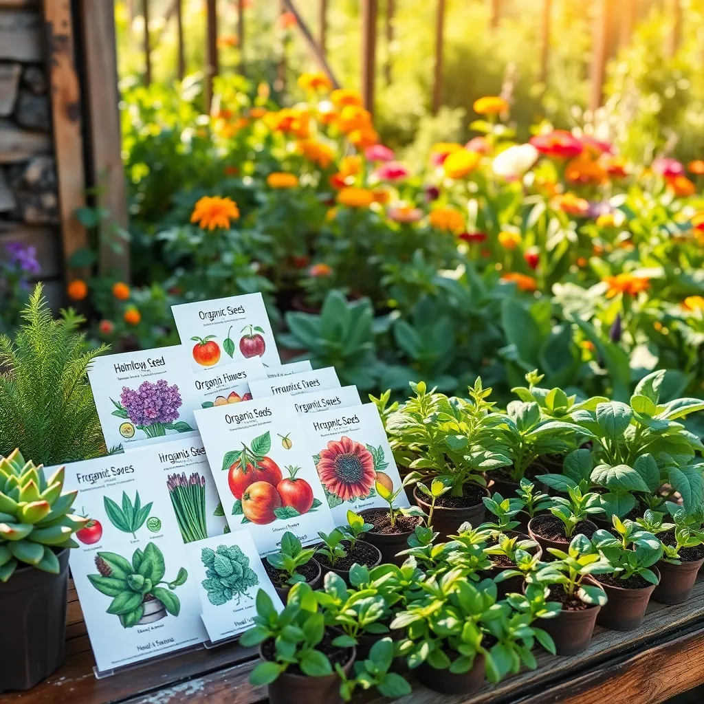 Choose Organic Seeds or Plants