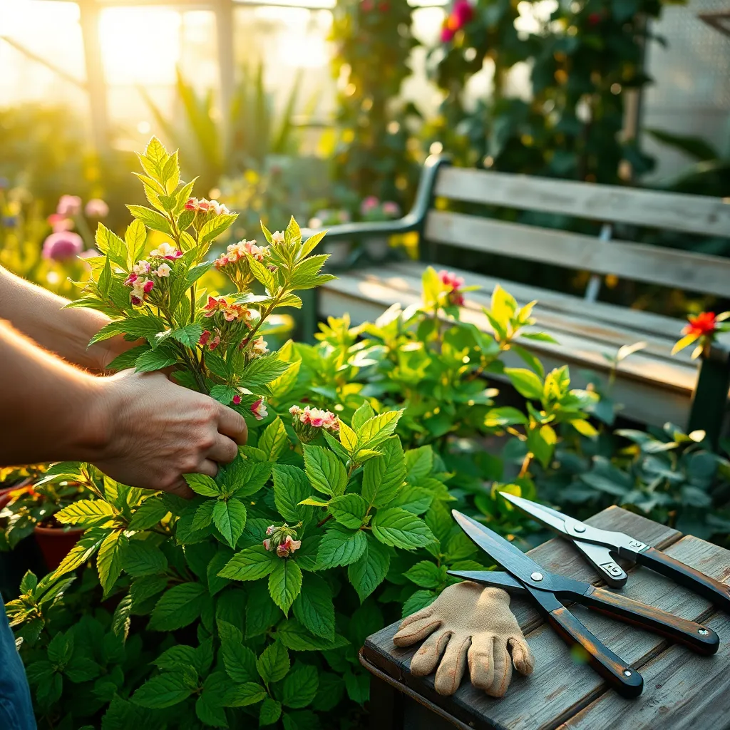 Prune Regularly for Healthy Growth