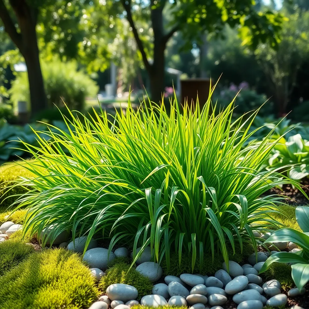 Japanese Forest Grass: Graceful Texture