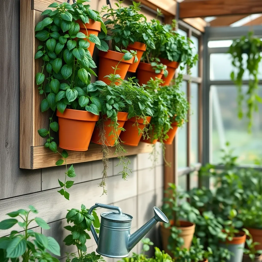 DIY Vertical Herb Gardens