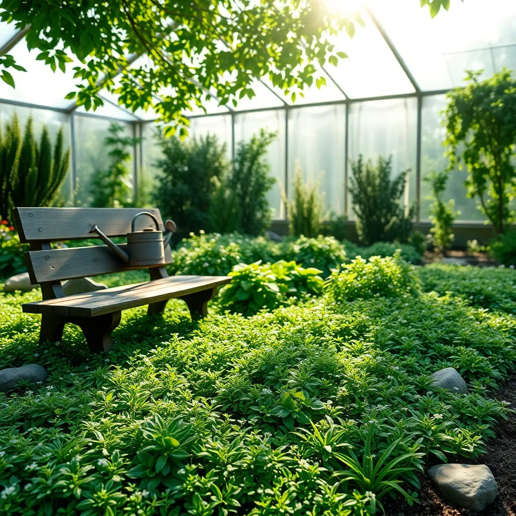 Shade Soil with Ground Covers