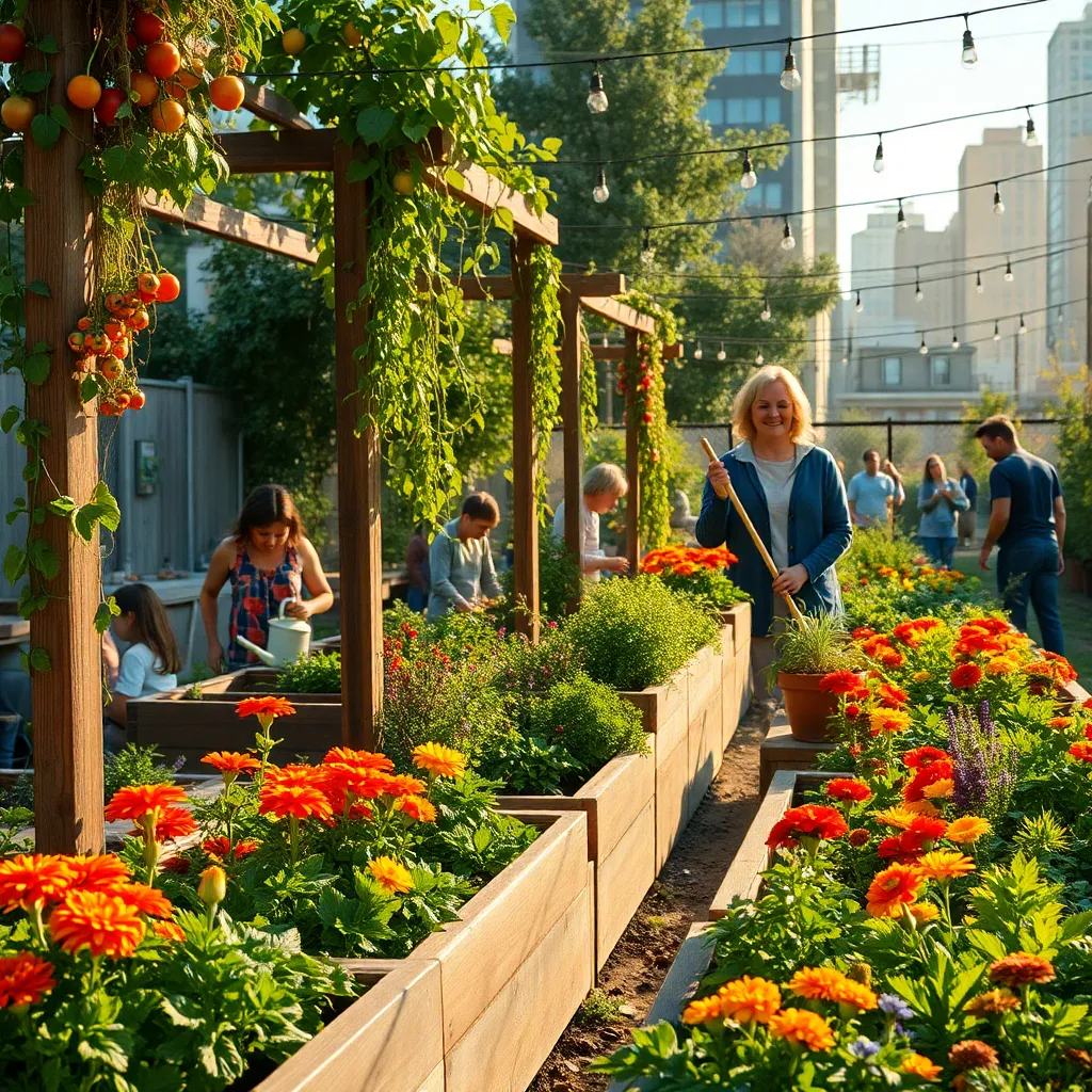 Community Gardens: Shared Urban Spaces