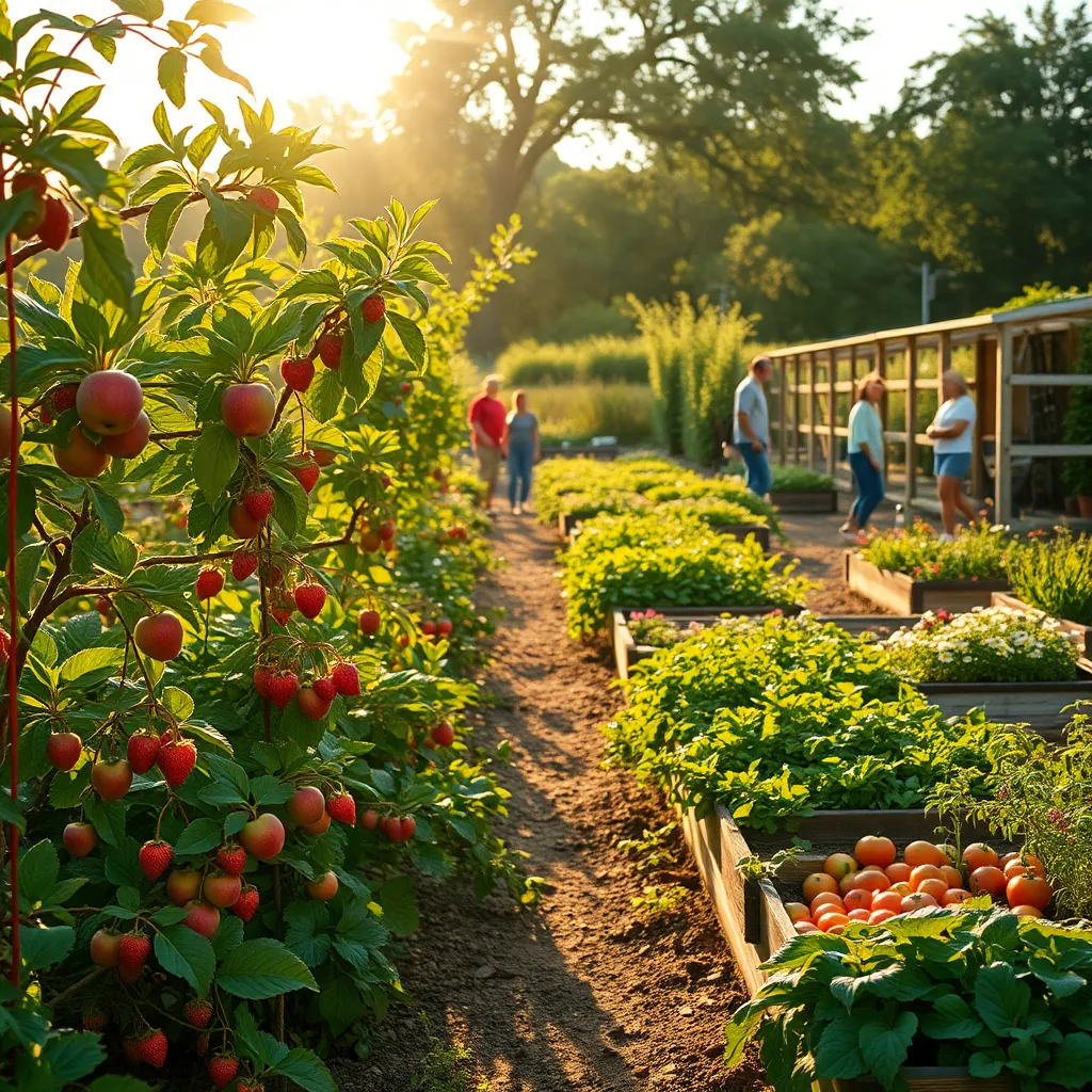 Inspiring Community Fruit Gardens