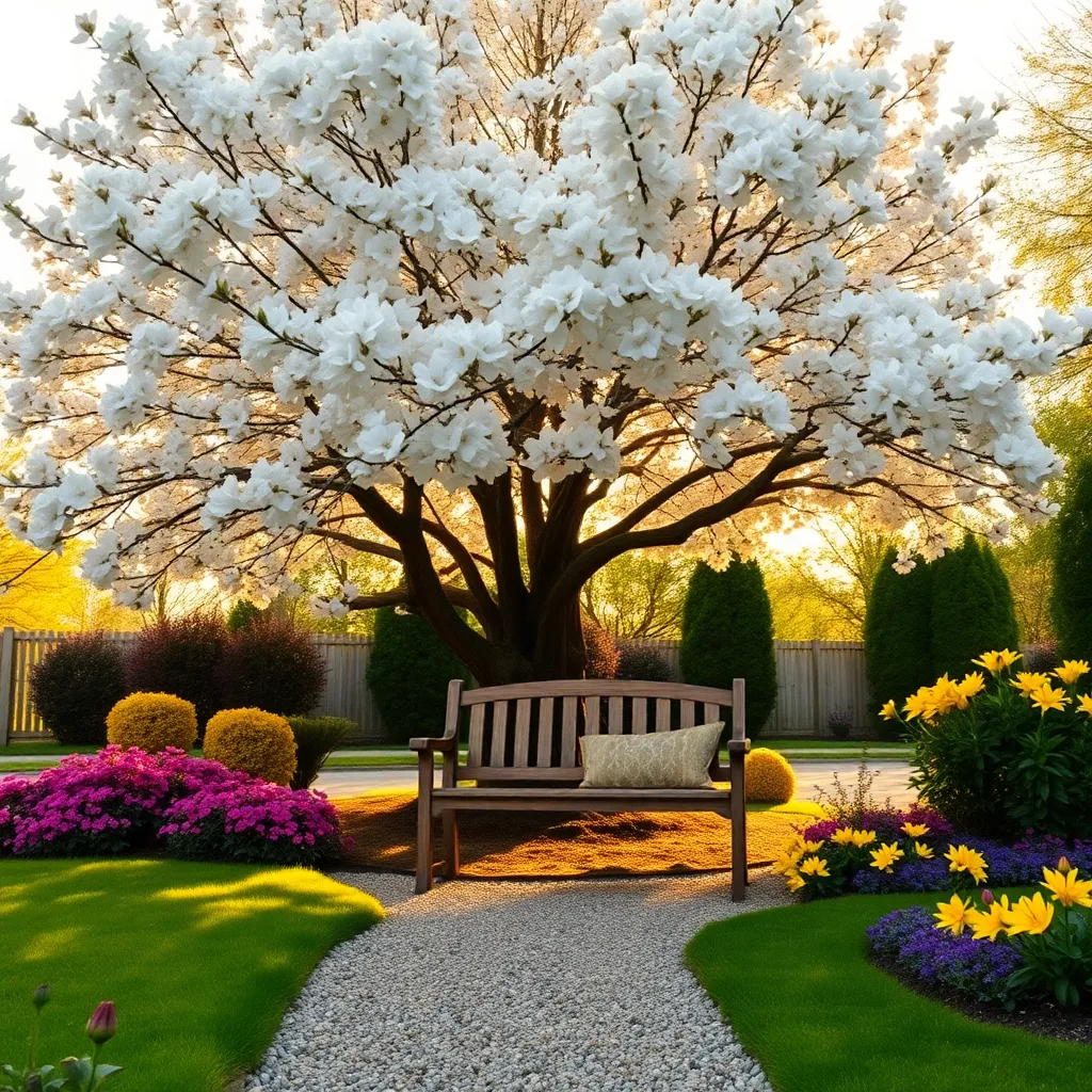 Create a Focal Point with Trees