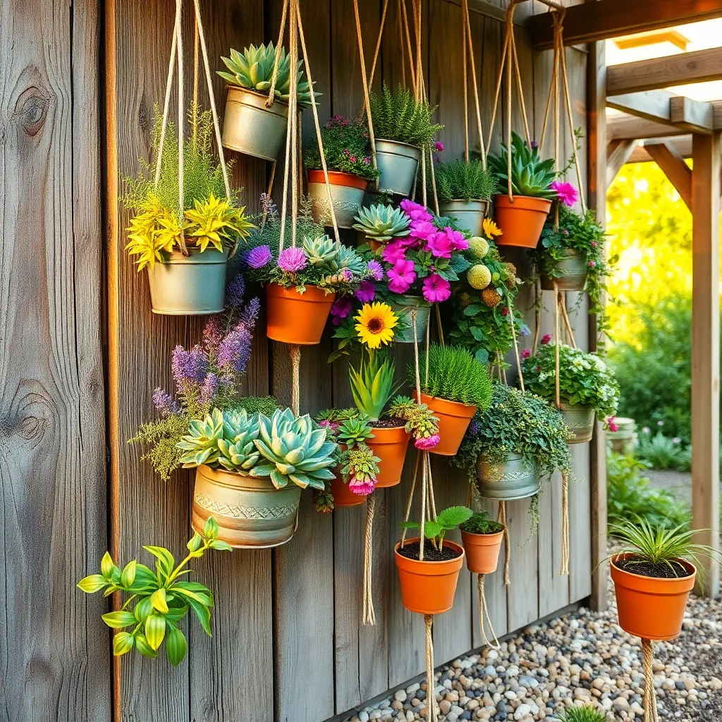 DIY Low-Water Planter Ideas