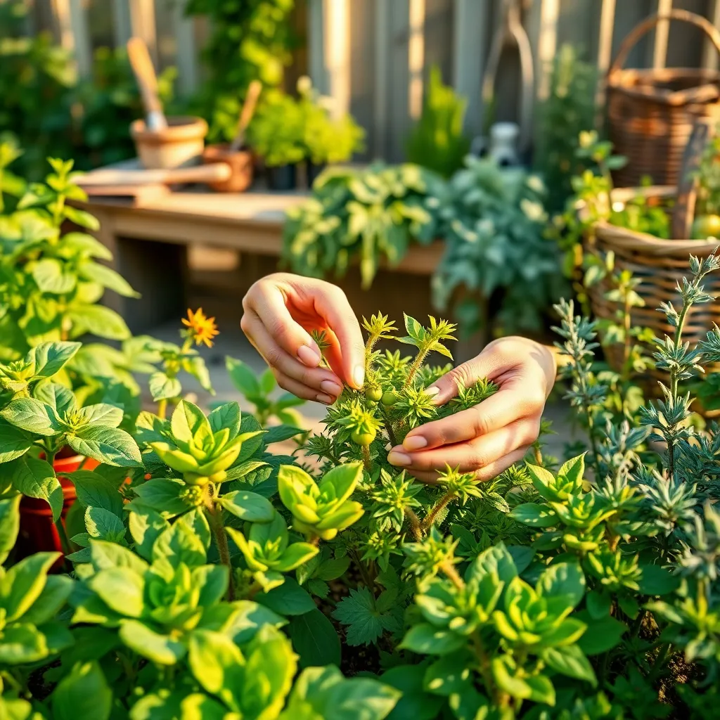 Hand-Pick Pests in Early Morning