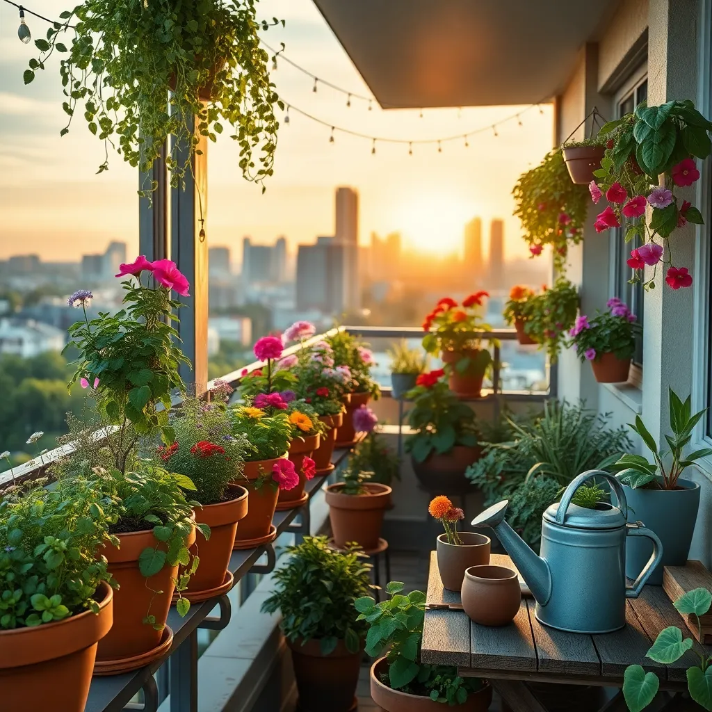 Container Gardening on Balconies