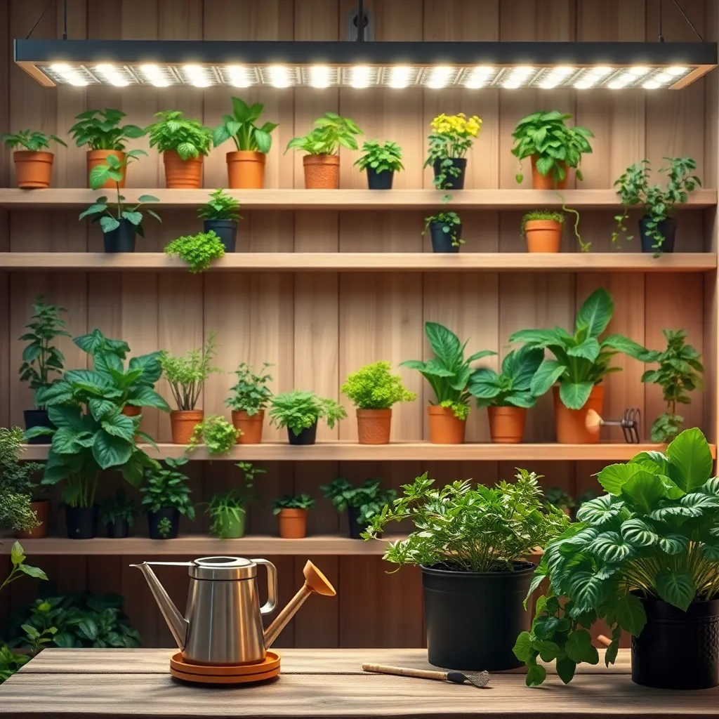 Utilizing Smart Grow Lights