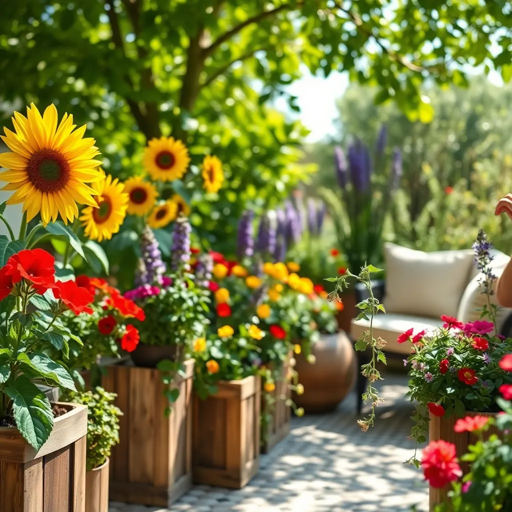 Select Seasonal Blooms for Color