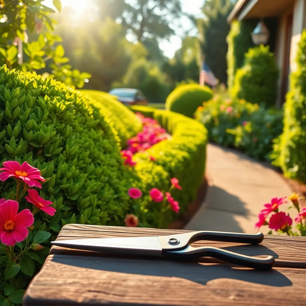 Prune Hedges for Neat Edges