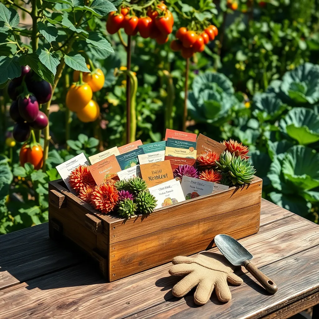 Select Heirloom Seeds for Diversity