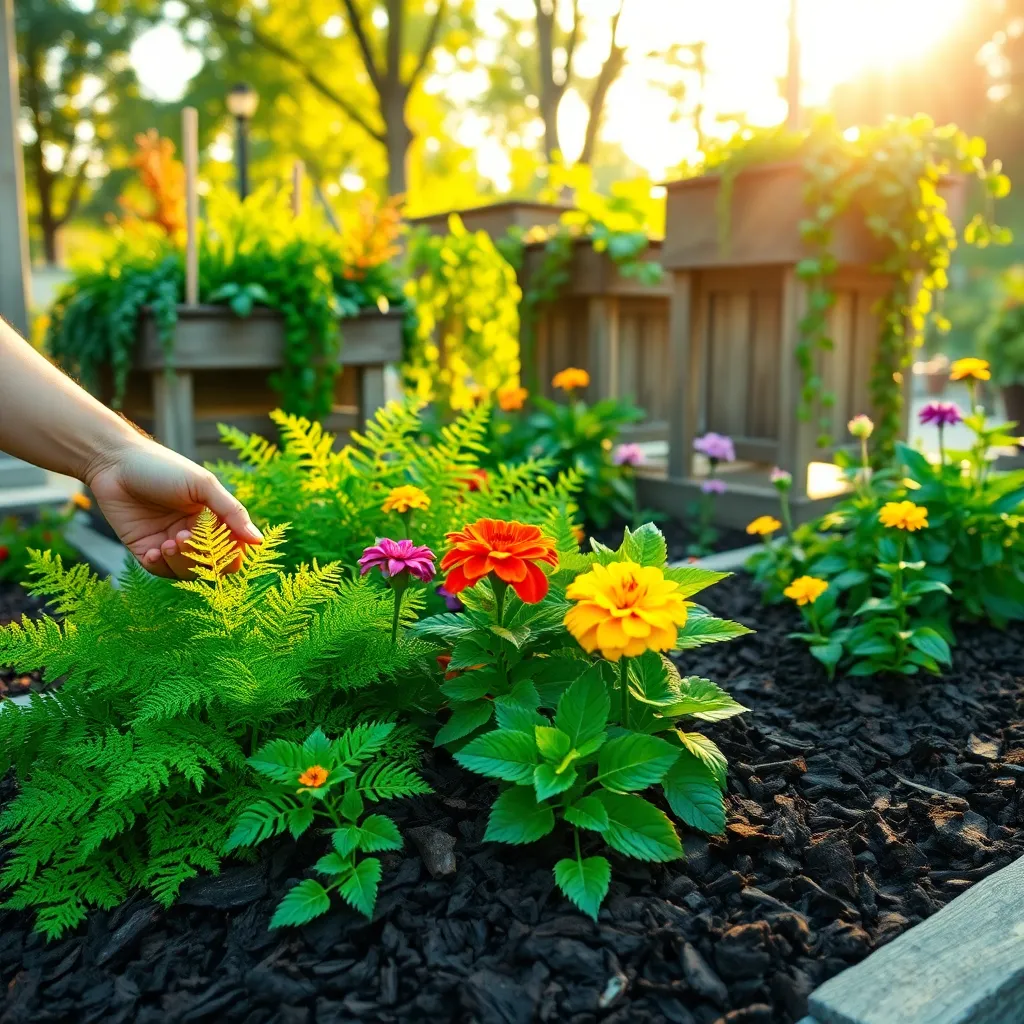 Add Mulch for Moisture Retention