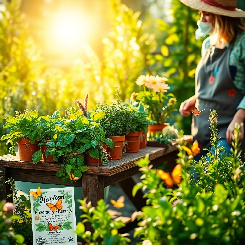Swap Herbs with Fellow Gardeners