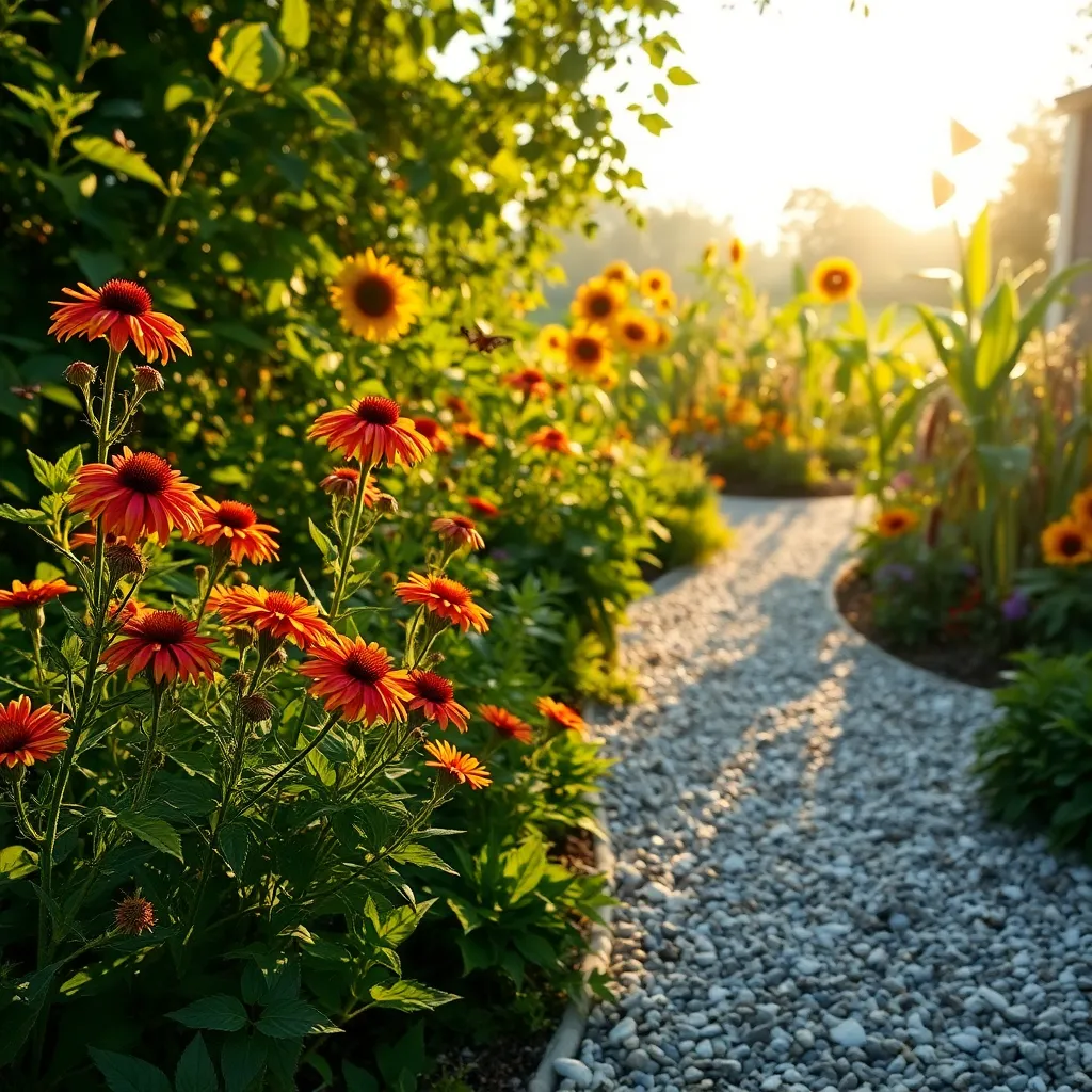 Designing a Sunlit Garden Layout