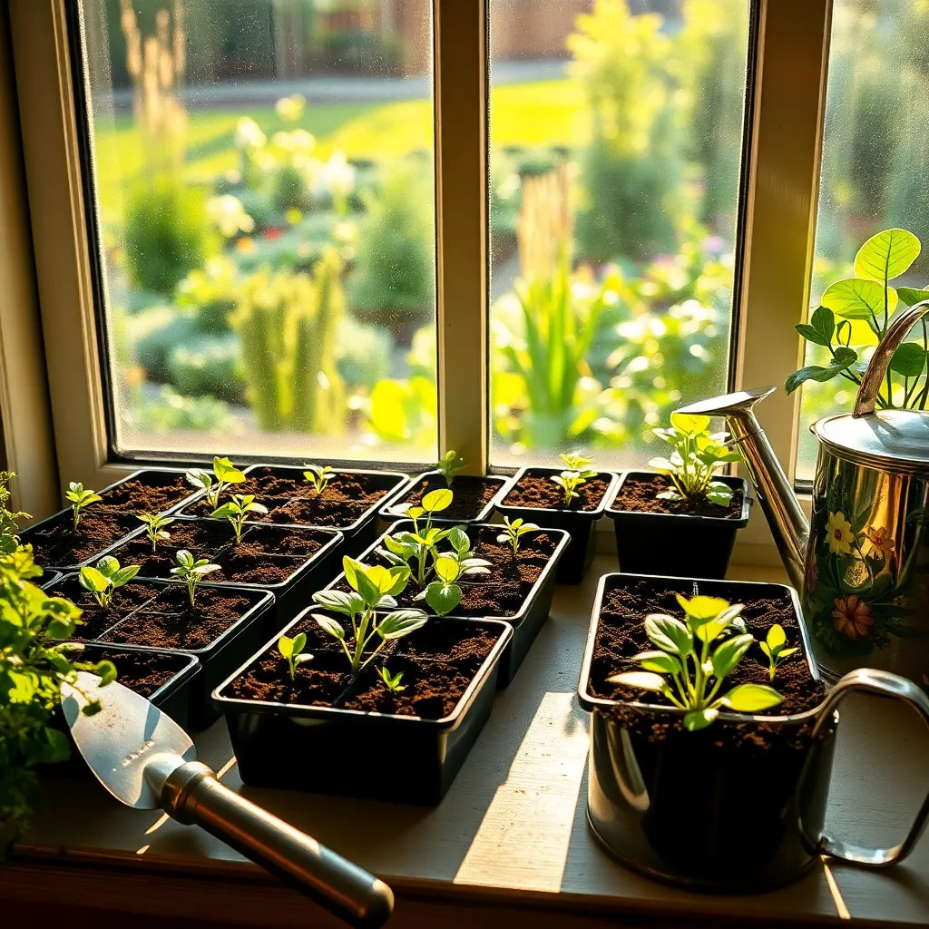Start Seeds Indoors for Spring