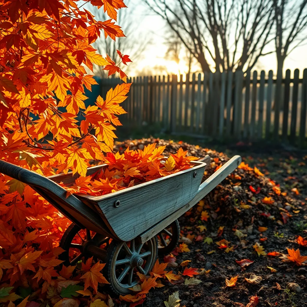 Incorporate Fall Leaves Strategically