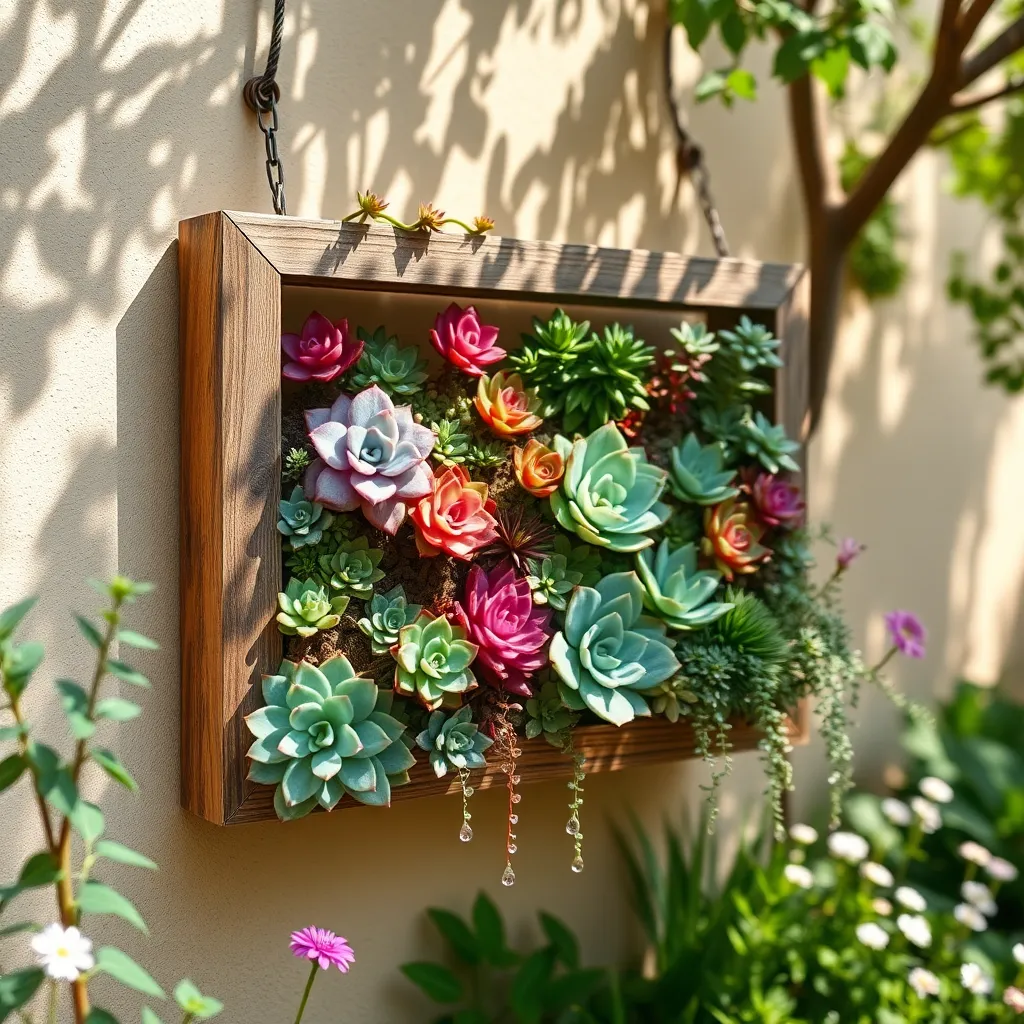 DIY Picture Frame Gardens