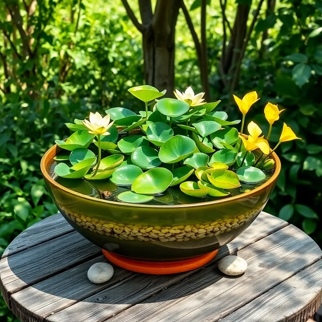 Craft a Container Water Garden
