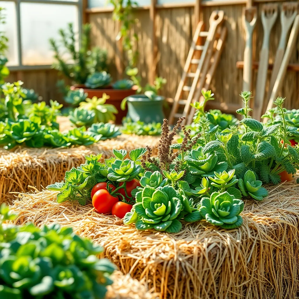 Using Straw Bales Creatively