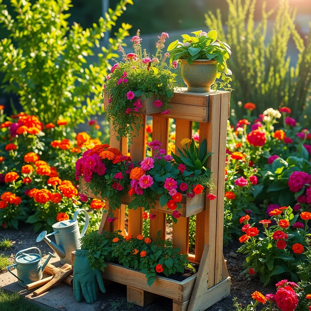 Construct a Tiered Plant Stand