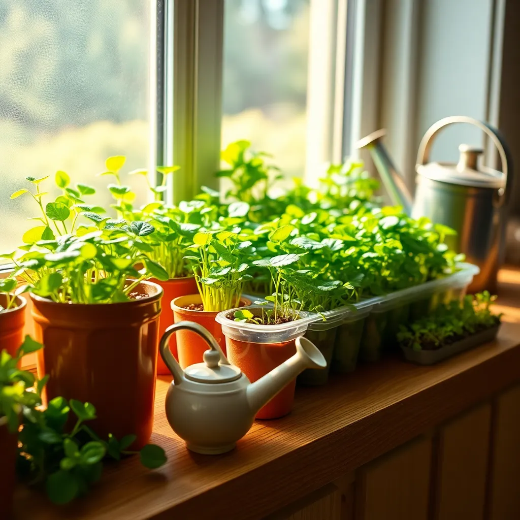 Growing Microgreens Year-Round
