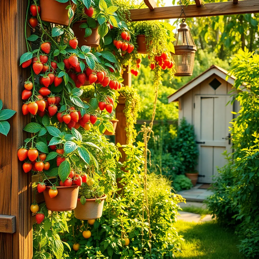 Maximizing Yield with Vertical Gardening