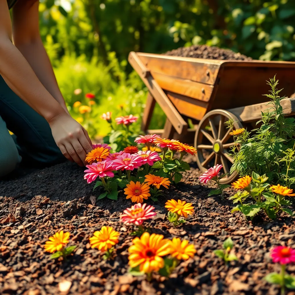 Apply Organic Mulch Generously