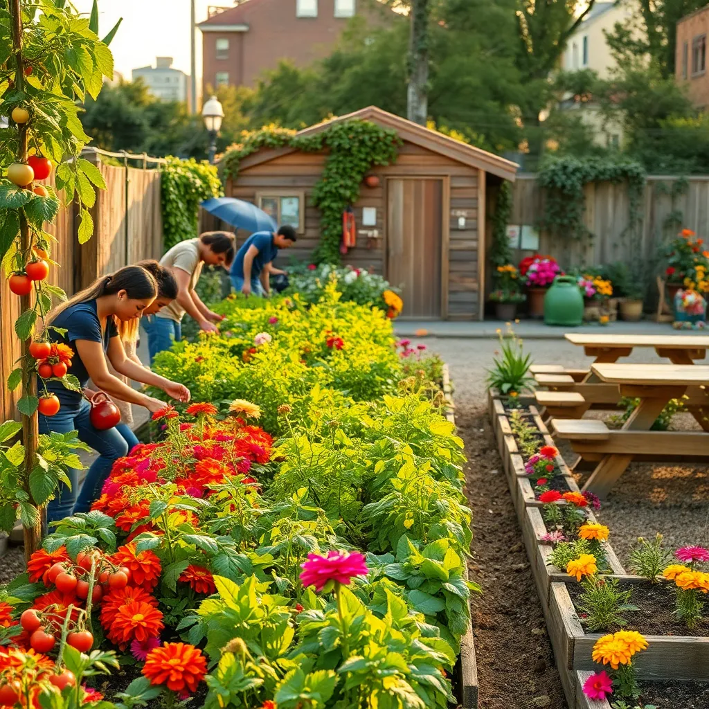 Community Gardens: Shared Urban Spaces