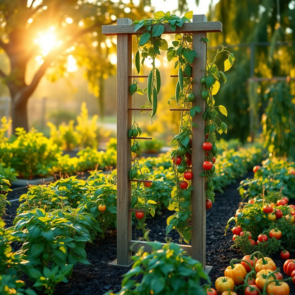 Install Eye-Catching Trellises