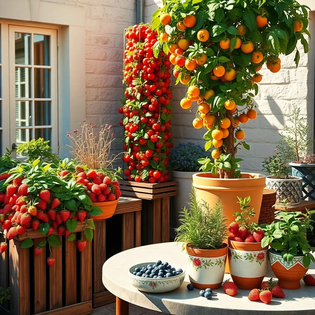 Innovative Container Fruit Gardening