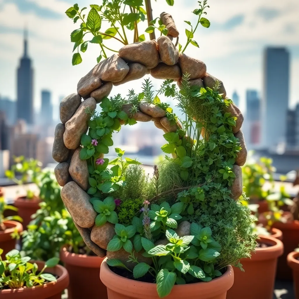 Herb Spirals (Compact Culinary Gardens)