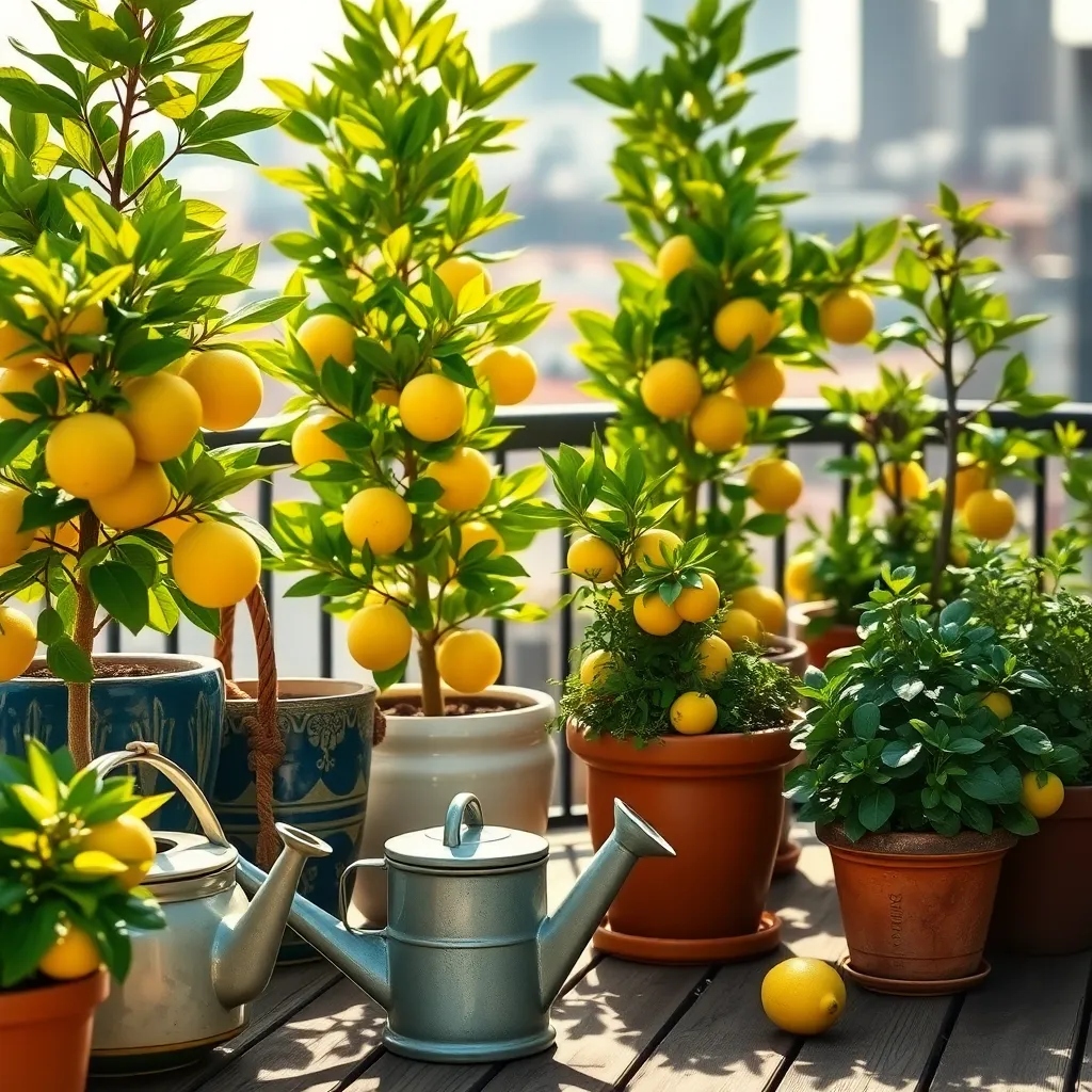 Container Gardening for Citrus