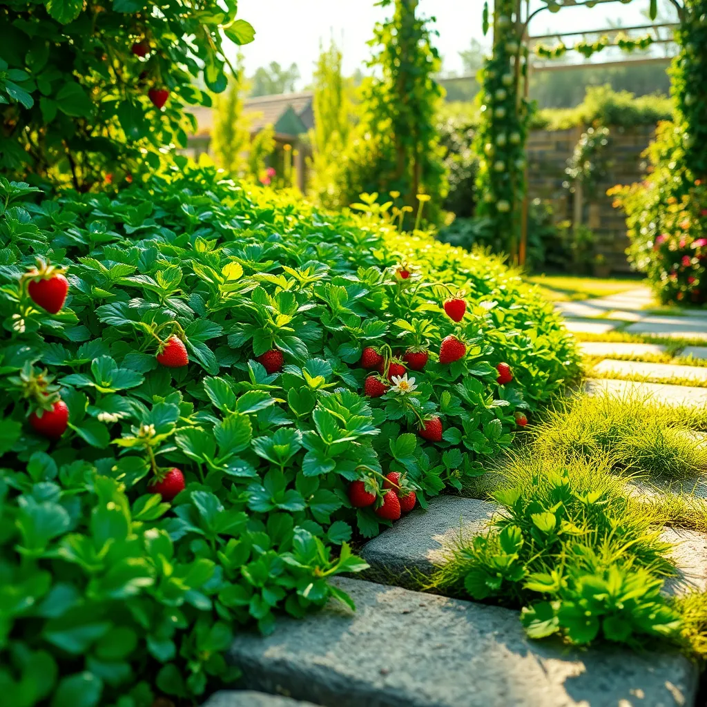 Using Edible Ground Covers