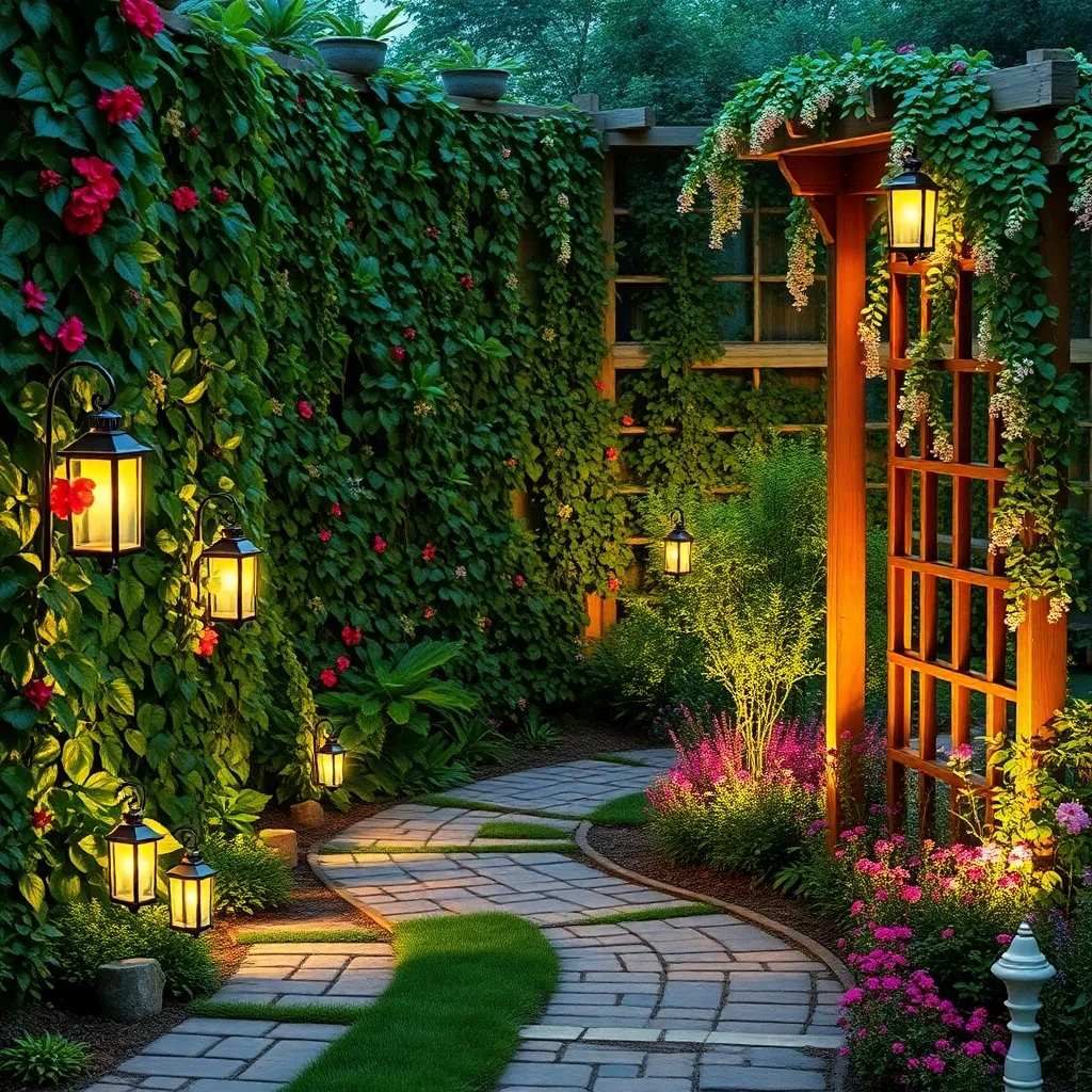 Enhancing Pathways with Lighting