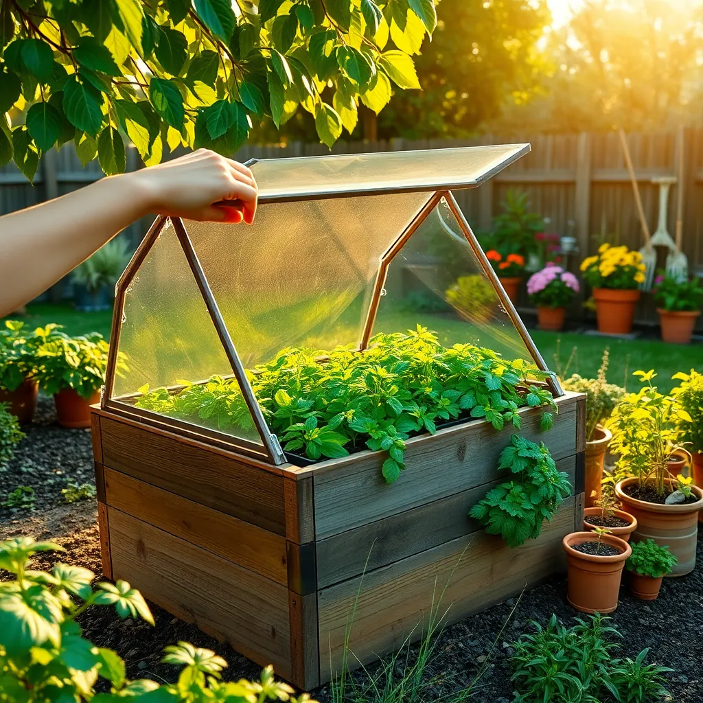 Craft a Simple Cold Frame