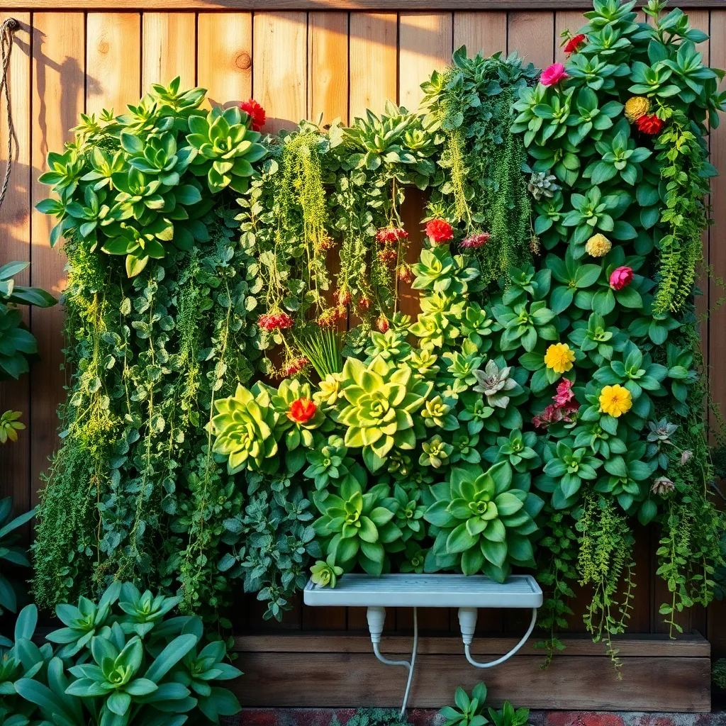 Vertical Garden Walls (Space-Saving Solutions)