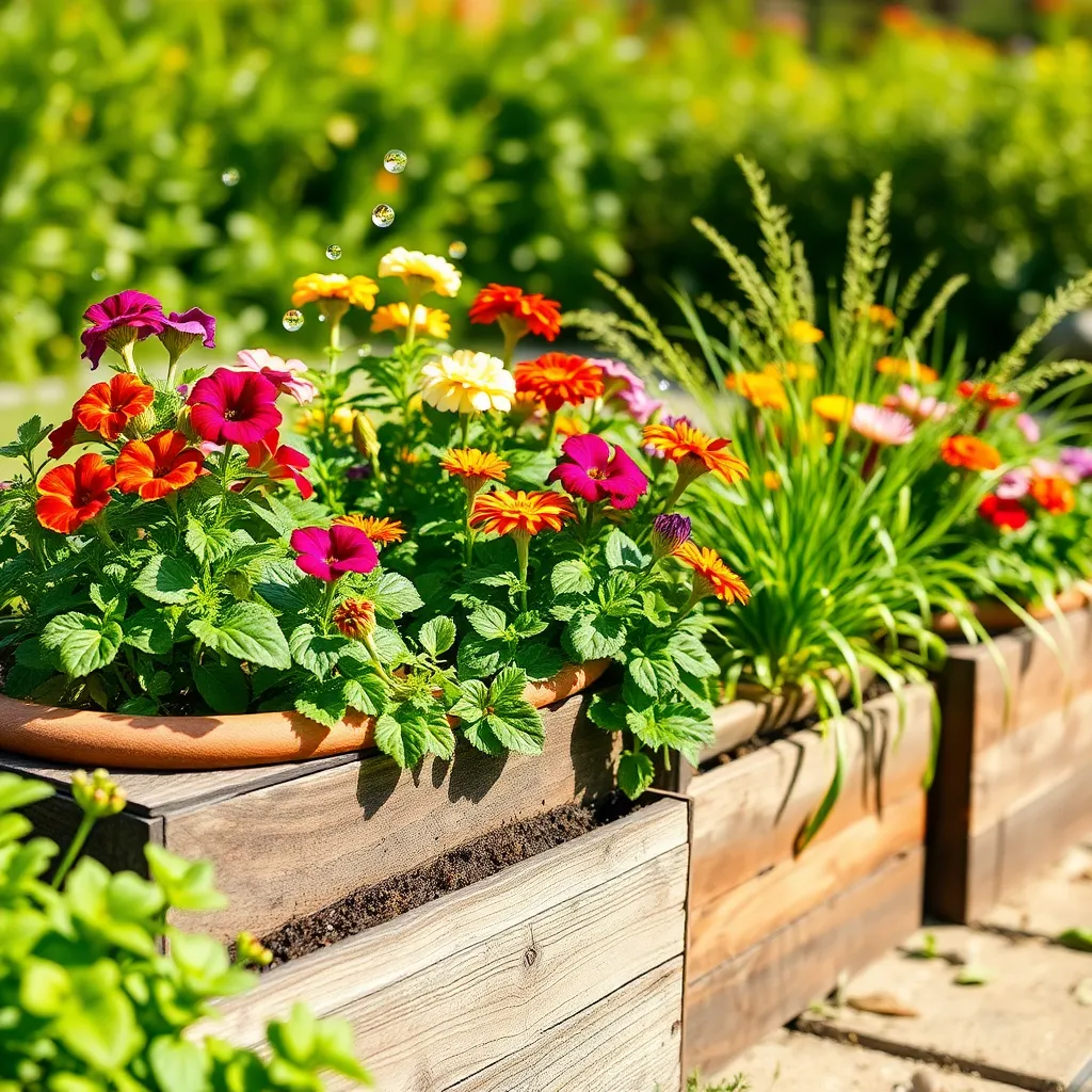 Create Self-Watering Planters