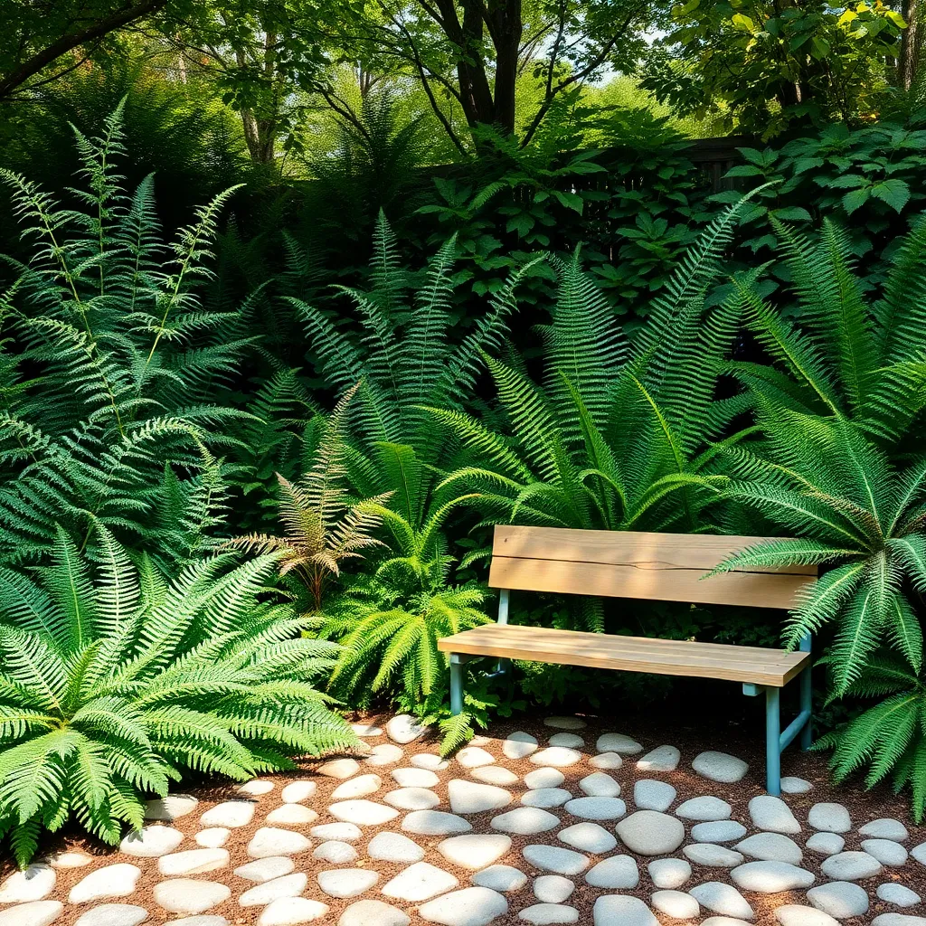 Unique Fern Varieties for Shade