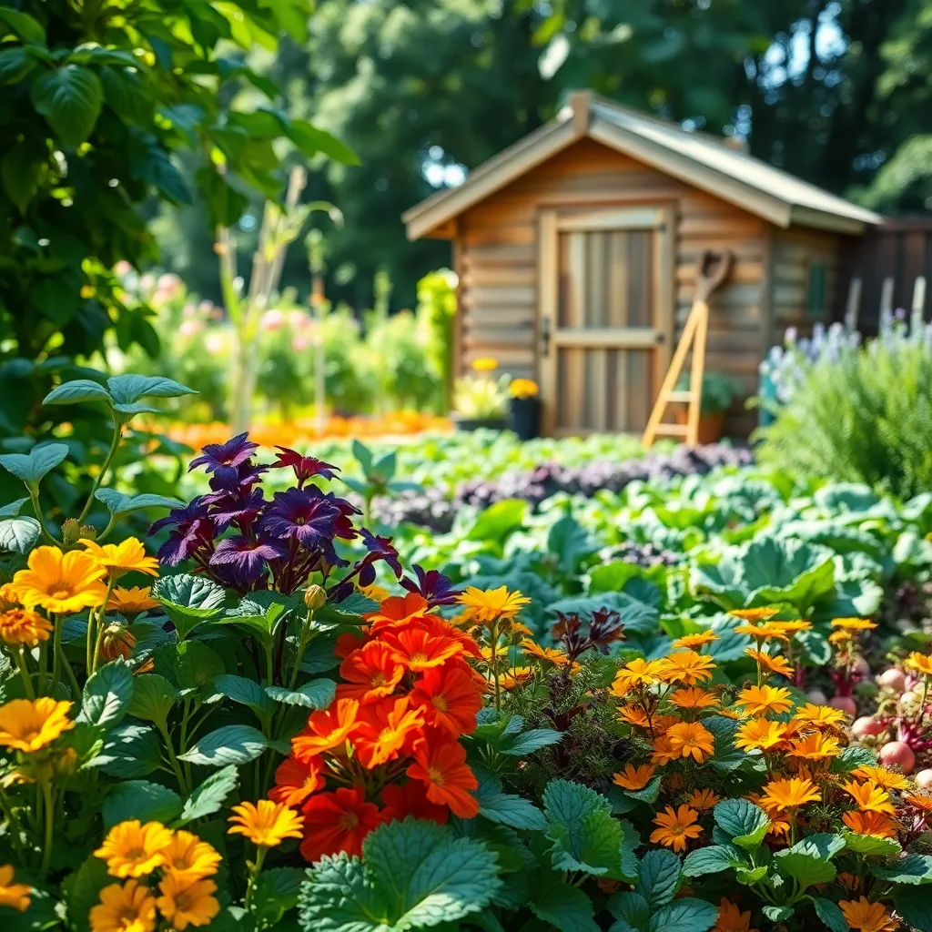Plant Edible Borders for Beauty
