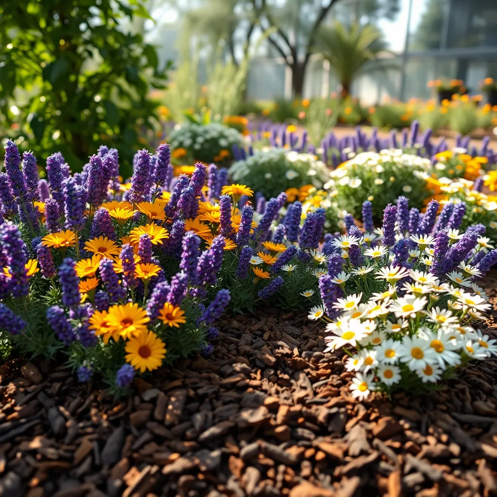 Adding Mulch for Low Maintenance